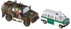 5401 Roco ISAF Set of 2 German Military Police vehicles of German Bundeswehr